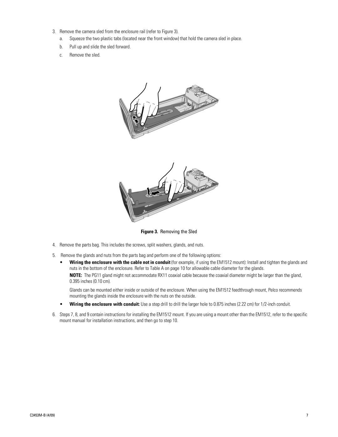 Pelco manual C3453M-B 4/09 