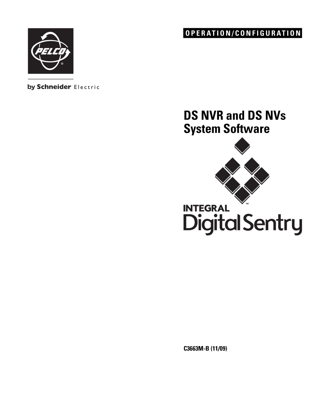 Pelco DS NVS manual DS NVR and DS NVs System Software 