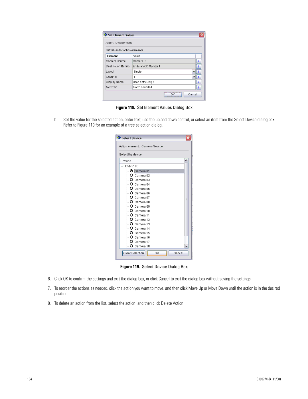 Pelco DVR5100 manual 104 C1697M-B 11/08 