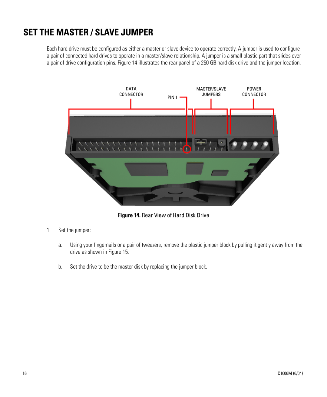 Pelco Dx8000 manual SET the Master / Slave Jumper 