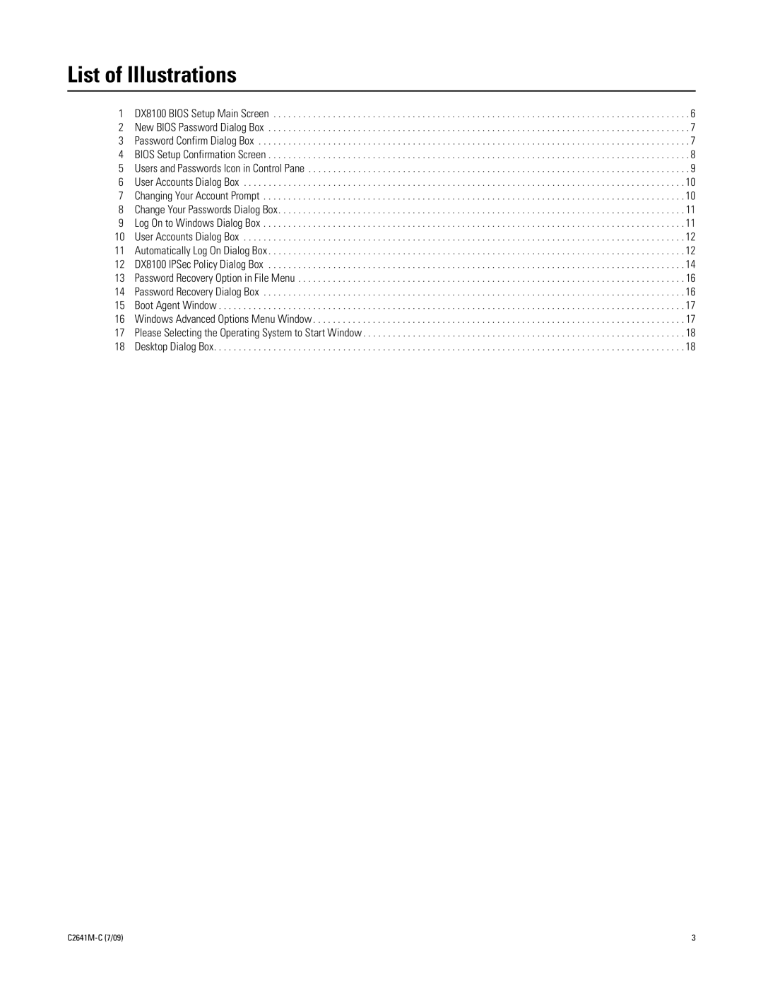 Pelco dx8100 manual List of Illustrations 