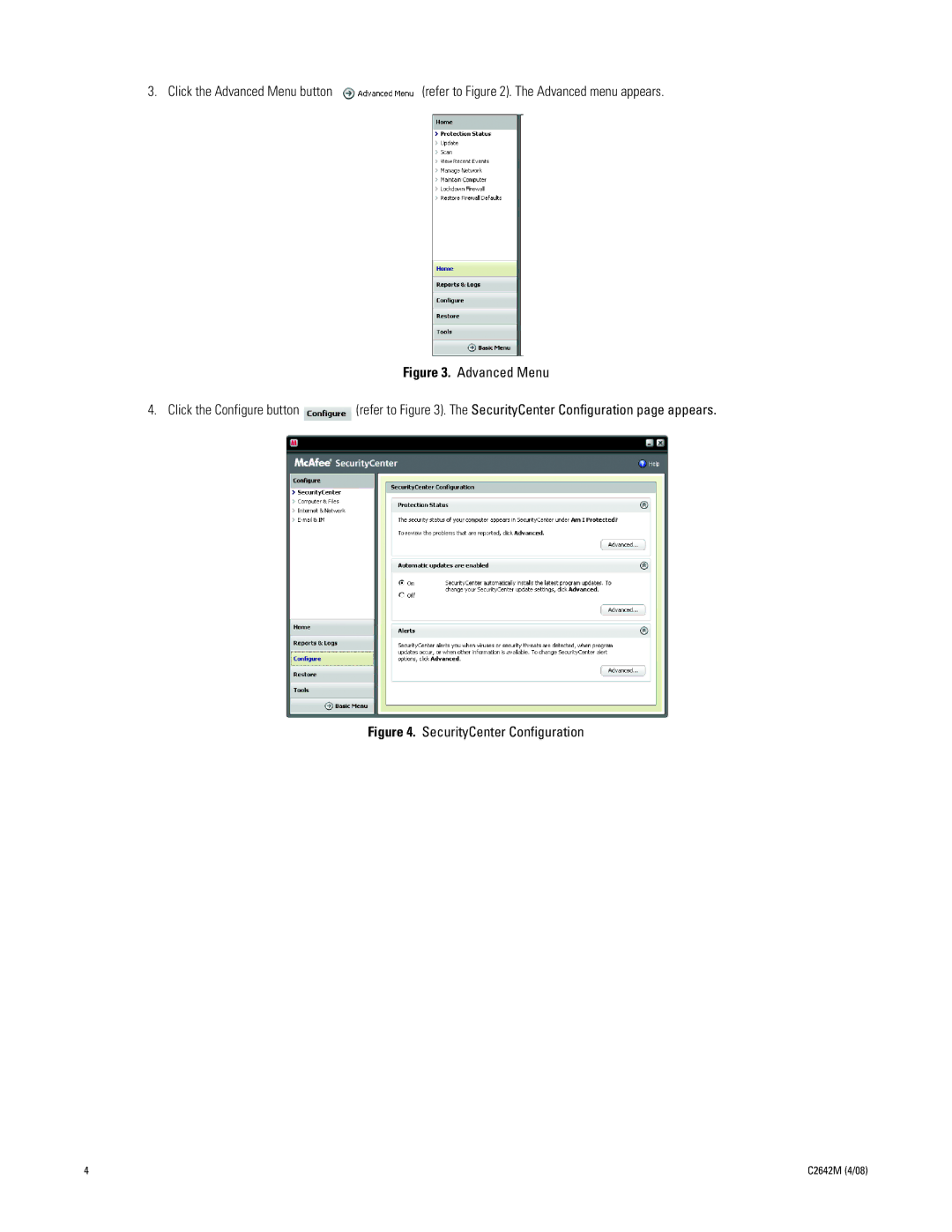 Pelco dx8100 installation instructions SecurityCenter Configuration 