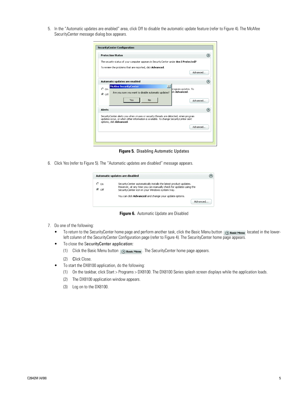 Pelco dx8100 installation instructions Automatic Update are Disabled Do one of the following 