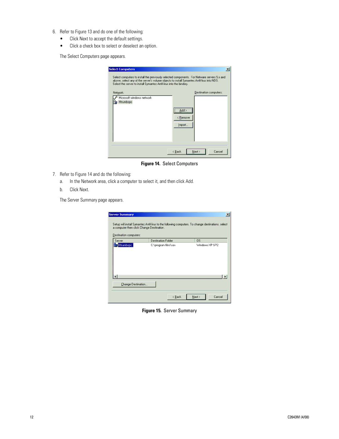 Pelco dx8100 installation instructions Server Summary 