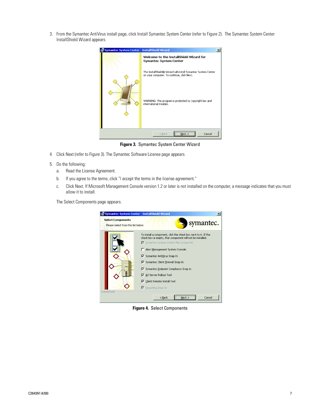 Pelco dx8100 installation instructions Select Components 