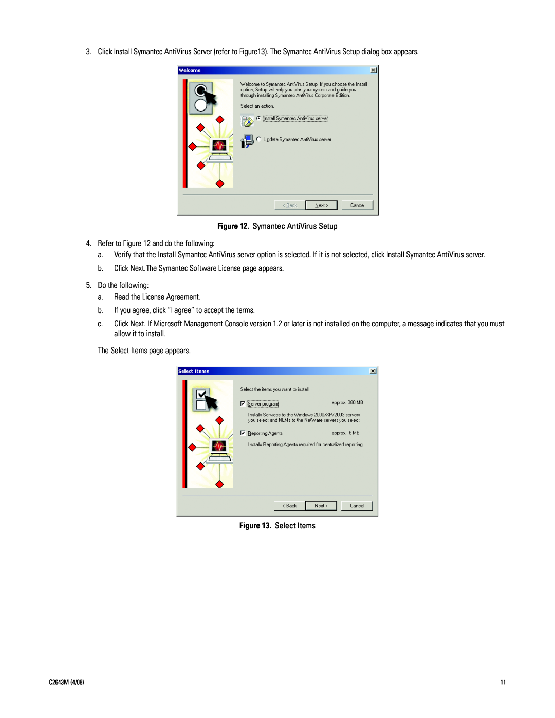 Pelco dx8100 installation instructions Symantec AntiVirus Setup 