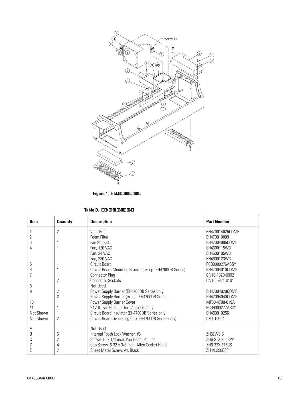 Pelco EH4700 Series manual ZH6-SFX.250SPP 