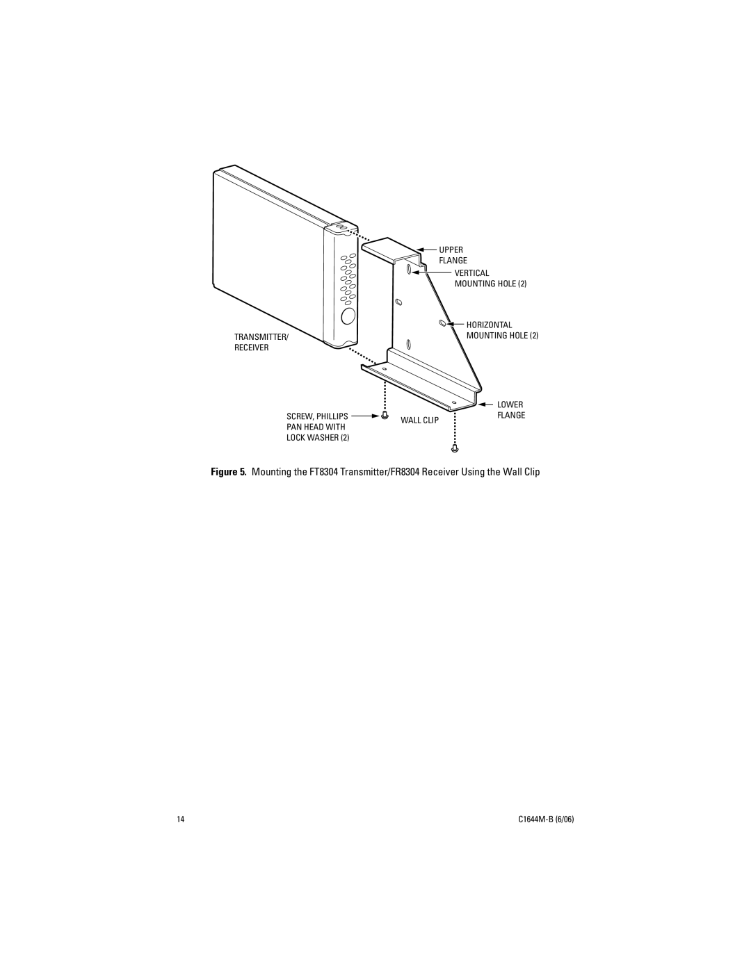 Pelco FR8304 manual Upper 