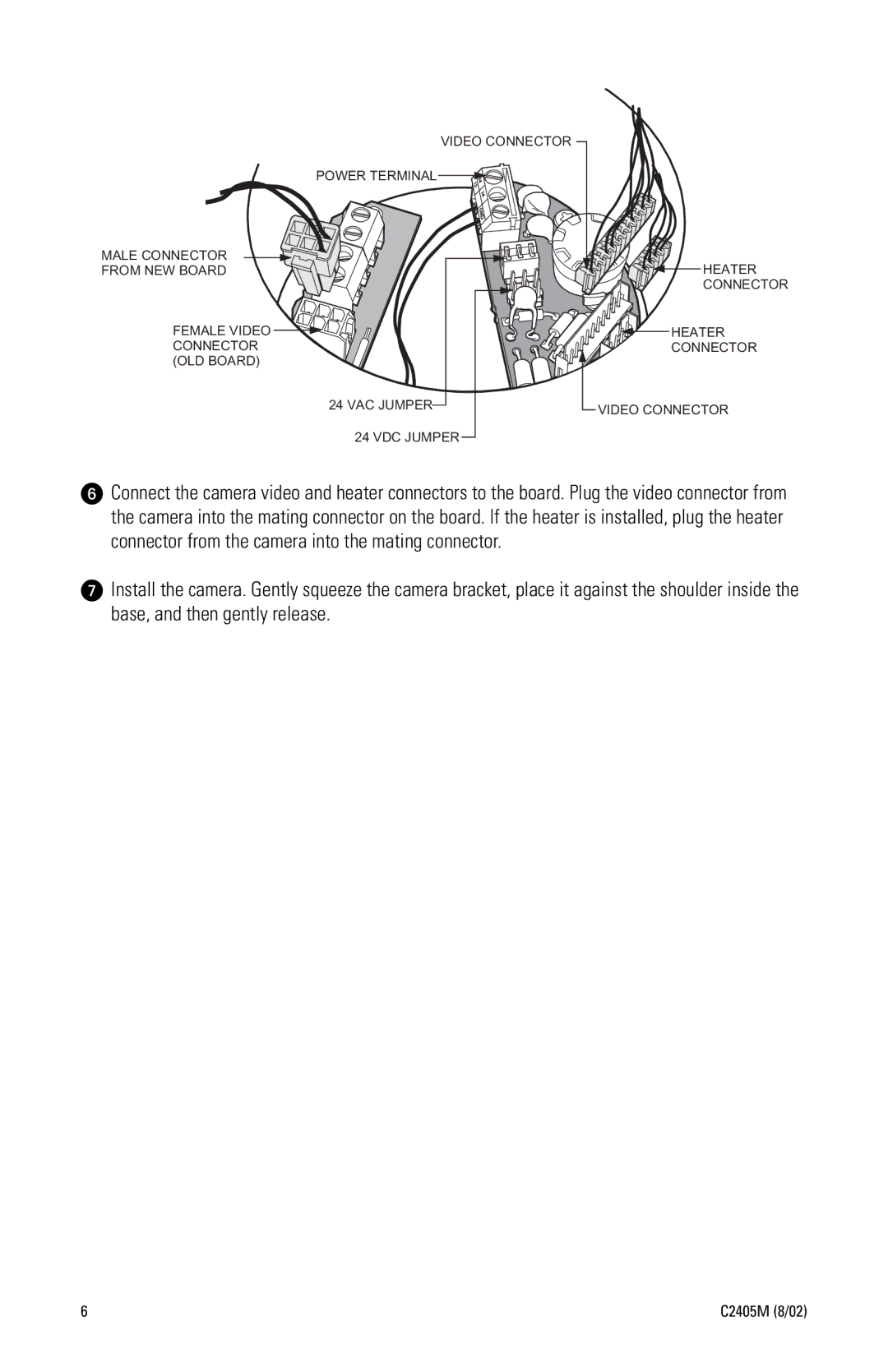 Pelco ICS150 installation manual Connector 