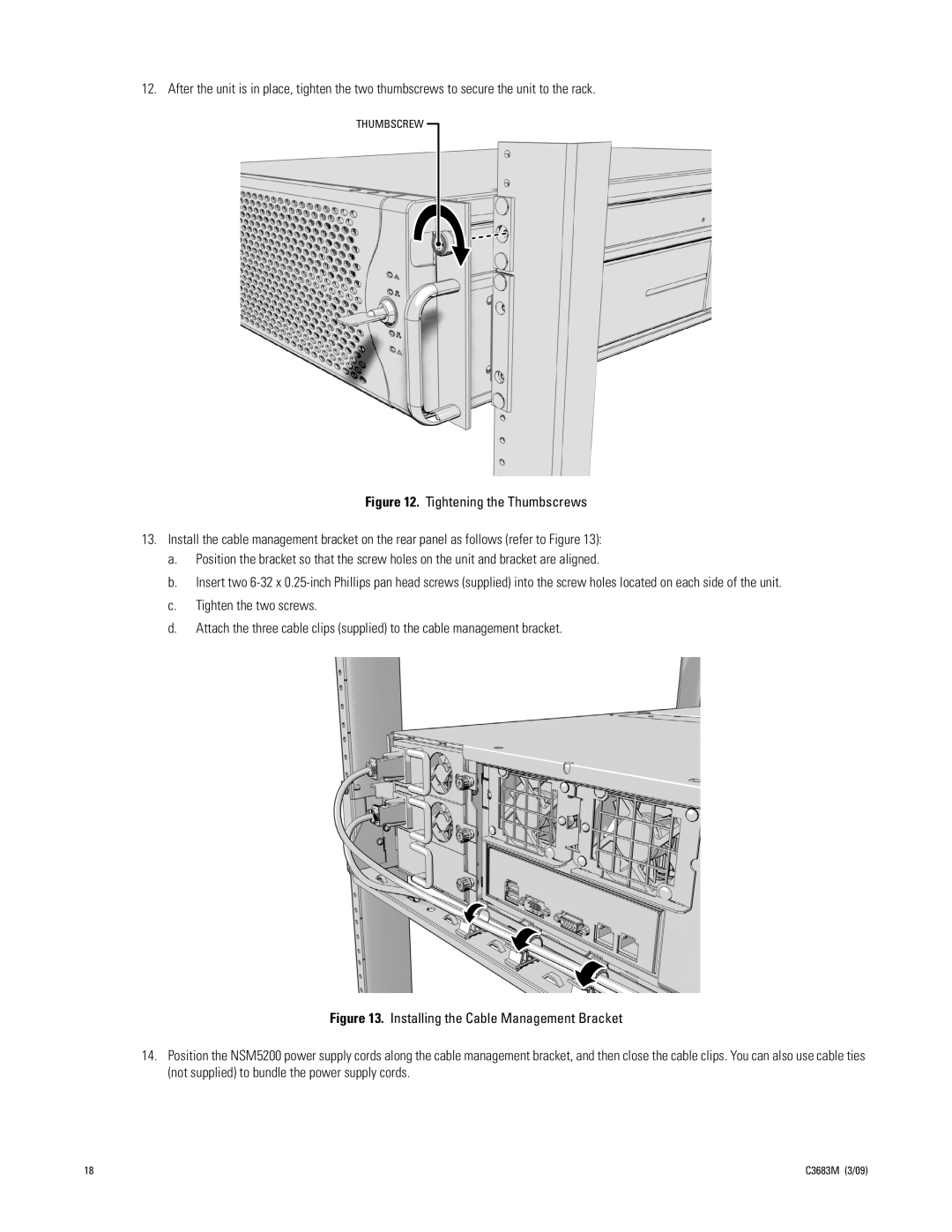 Pelco NSM5200 manual Thumbscrew 