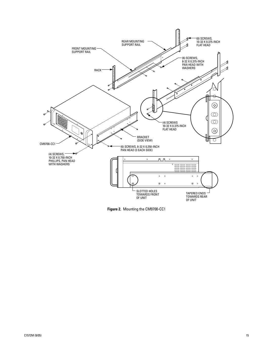 Pelco System 9760 manual Unit 