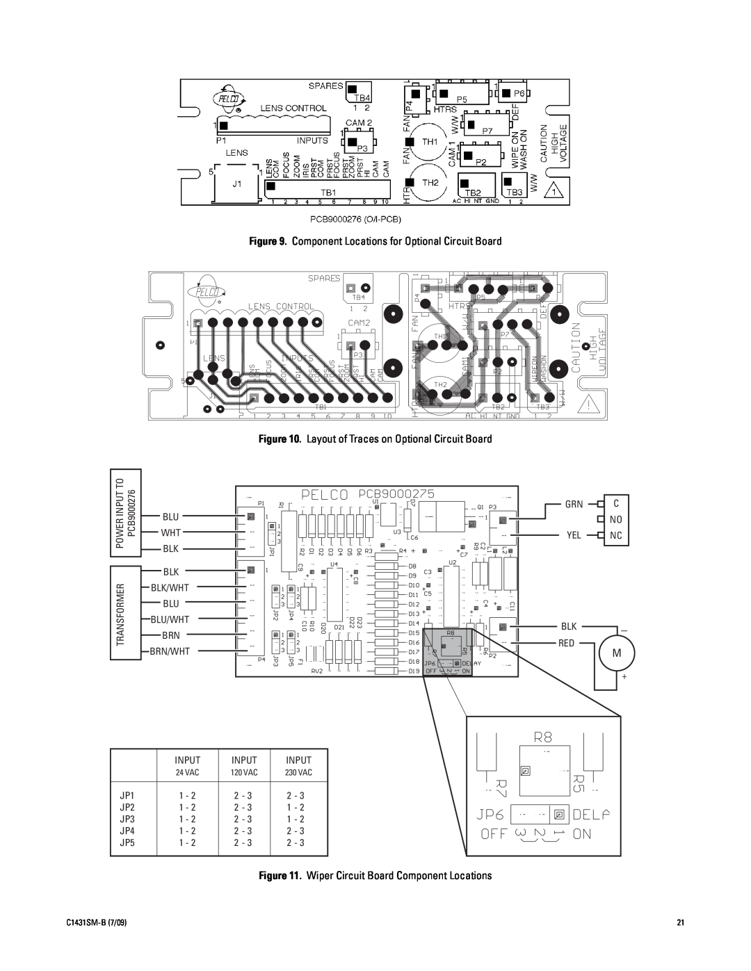 Pelco X1431SM-B (7/09) manual 