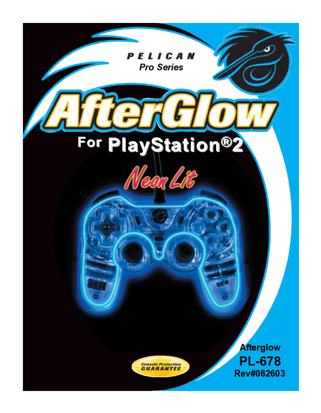 Pelican PL-678 manual For PlayStation2 