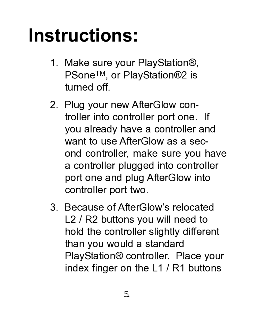 Pelican PL-678 manual Instructions 