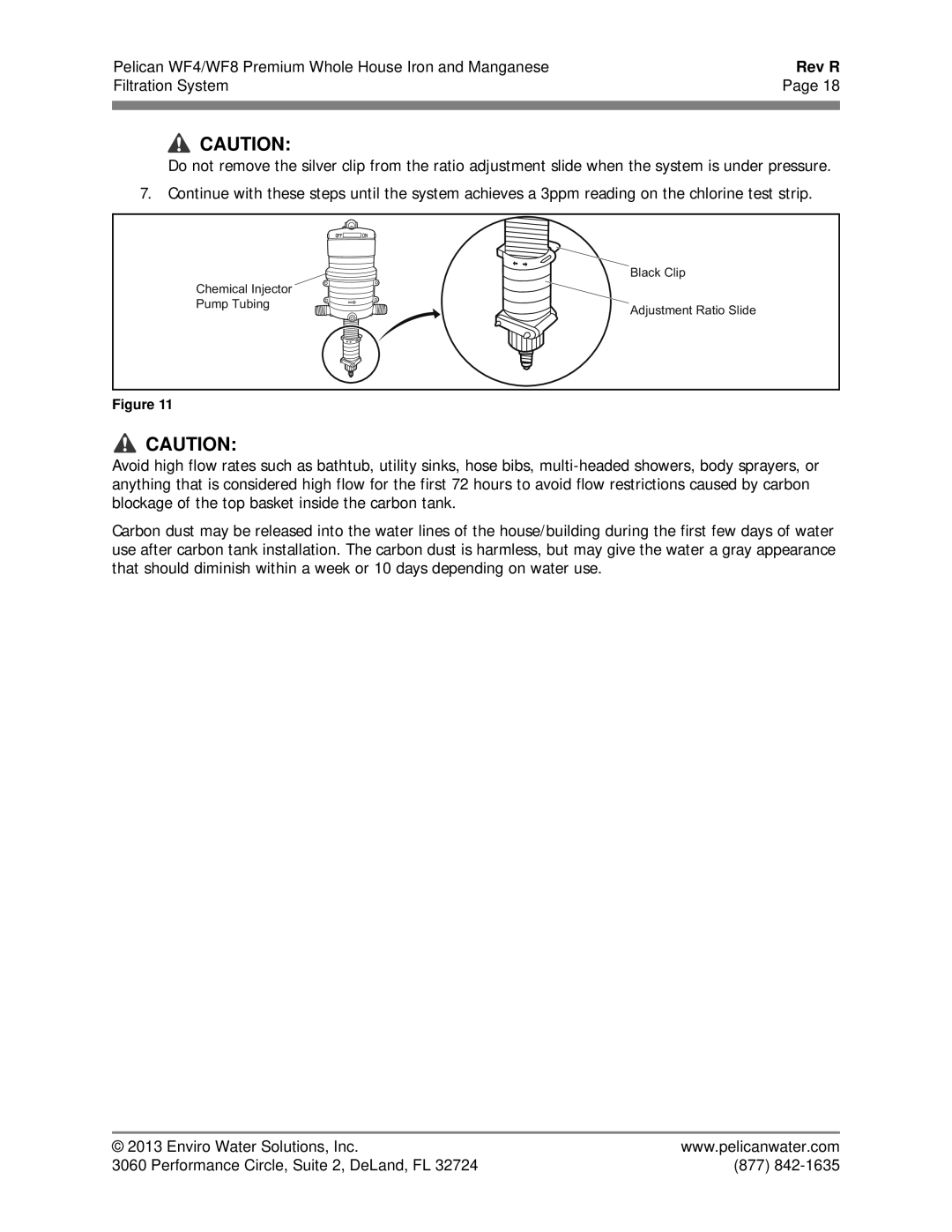 Pelican WF4 owner manual Rev R 