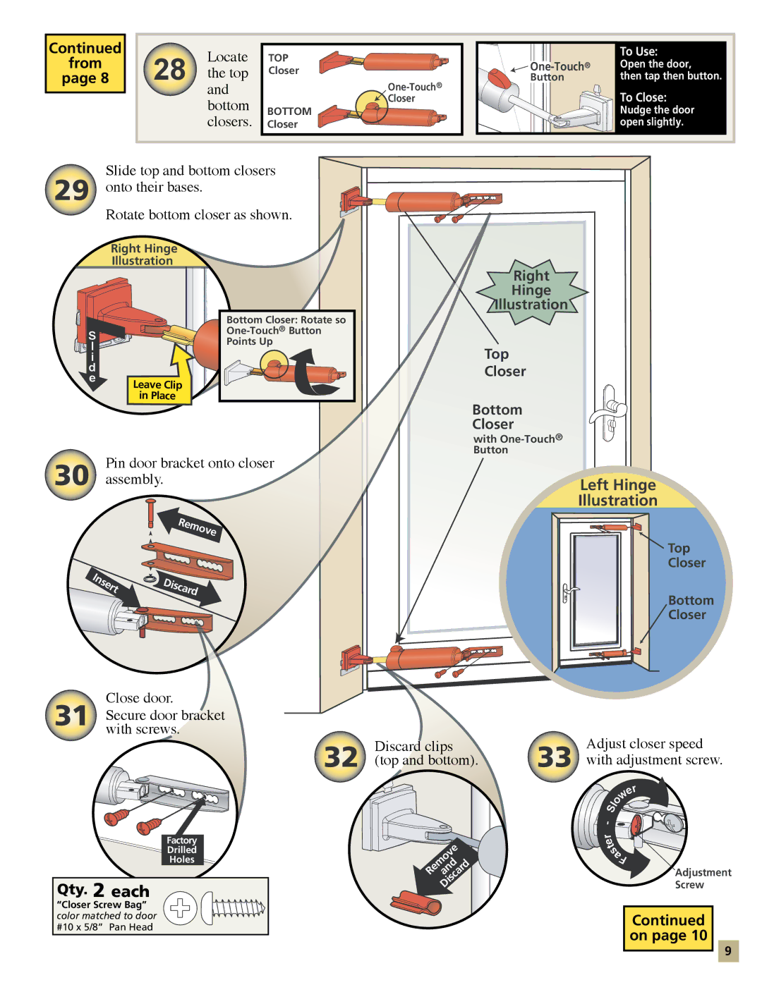 Pella 35123 installation manual Insert, Qty each 