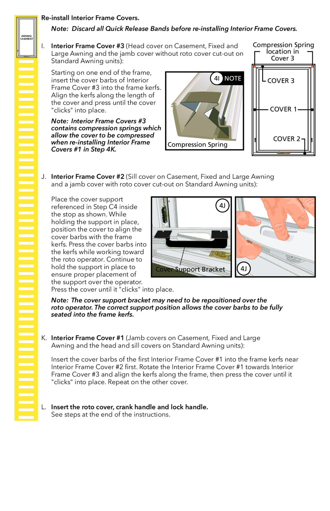 Pella 80YV0102 warranty Cover 