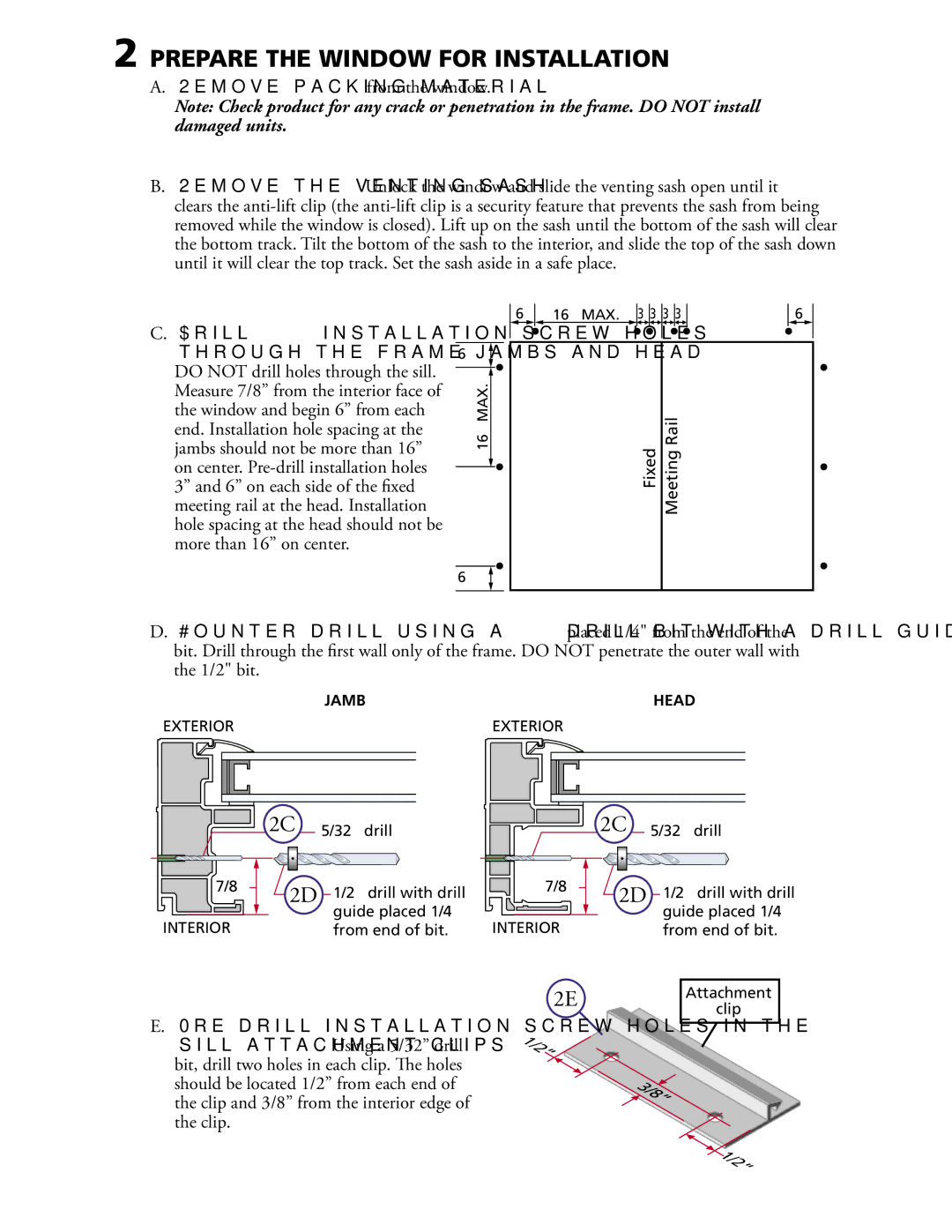 Pella V784331  13&13&5& */%0 03*/45--5*0,  2EMOVEEPACKINGCMATERIAL GSPNUIFXJOEPX, UifDmjq , .9 