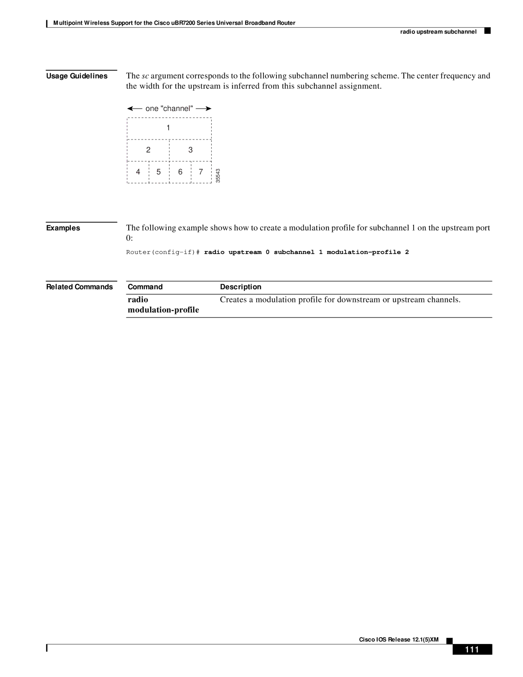 Pengo Computer Accessories UBR7200 manual Command Description, 111 