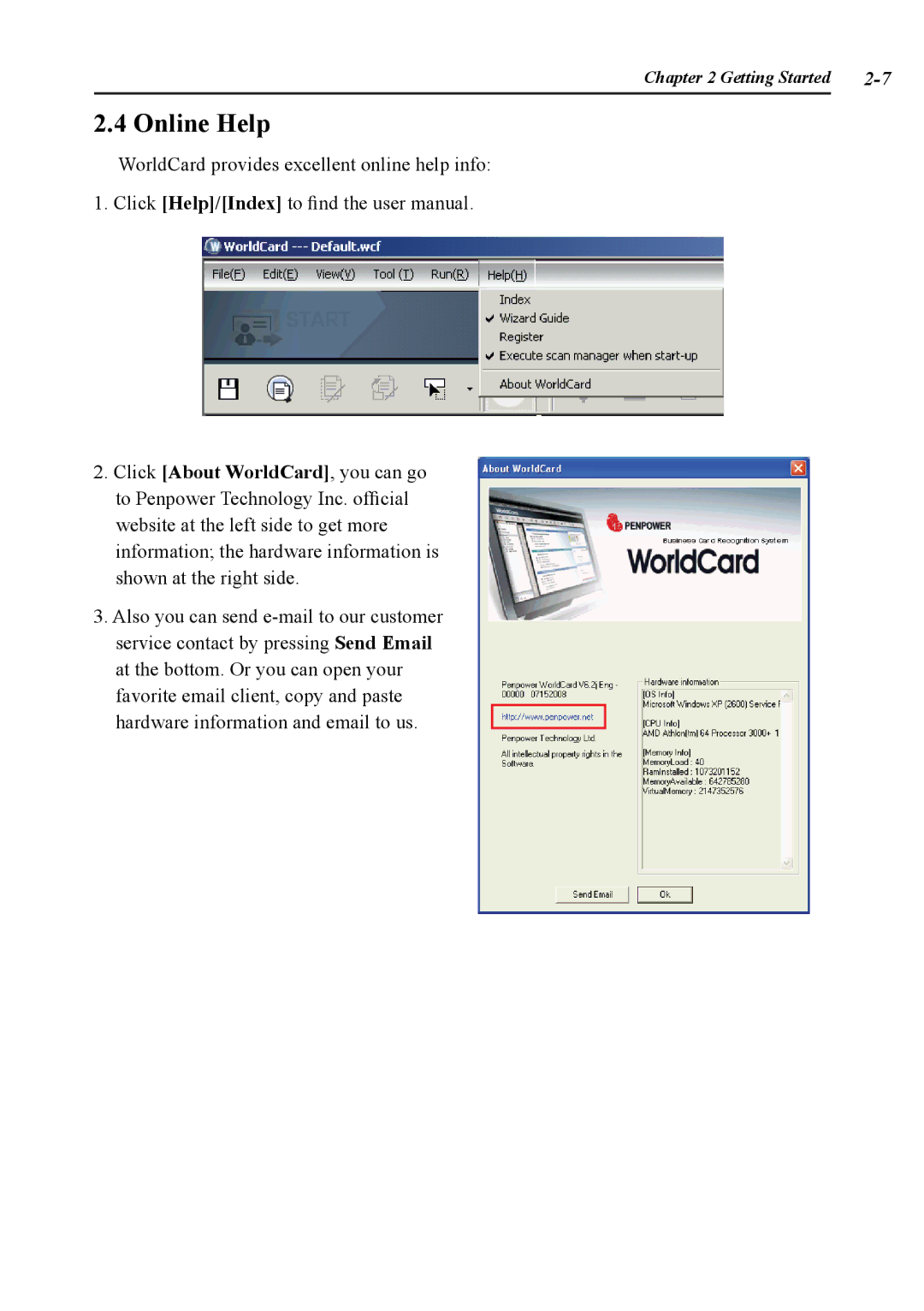 Penpower duet 2 user manual Online Help 