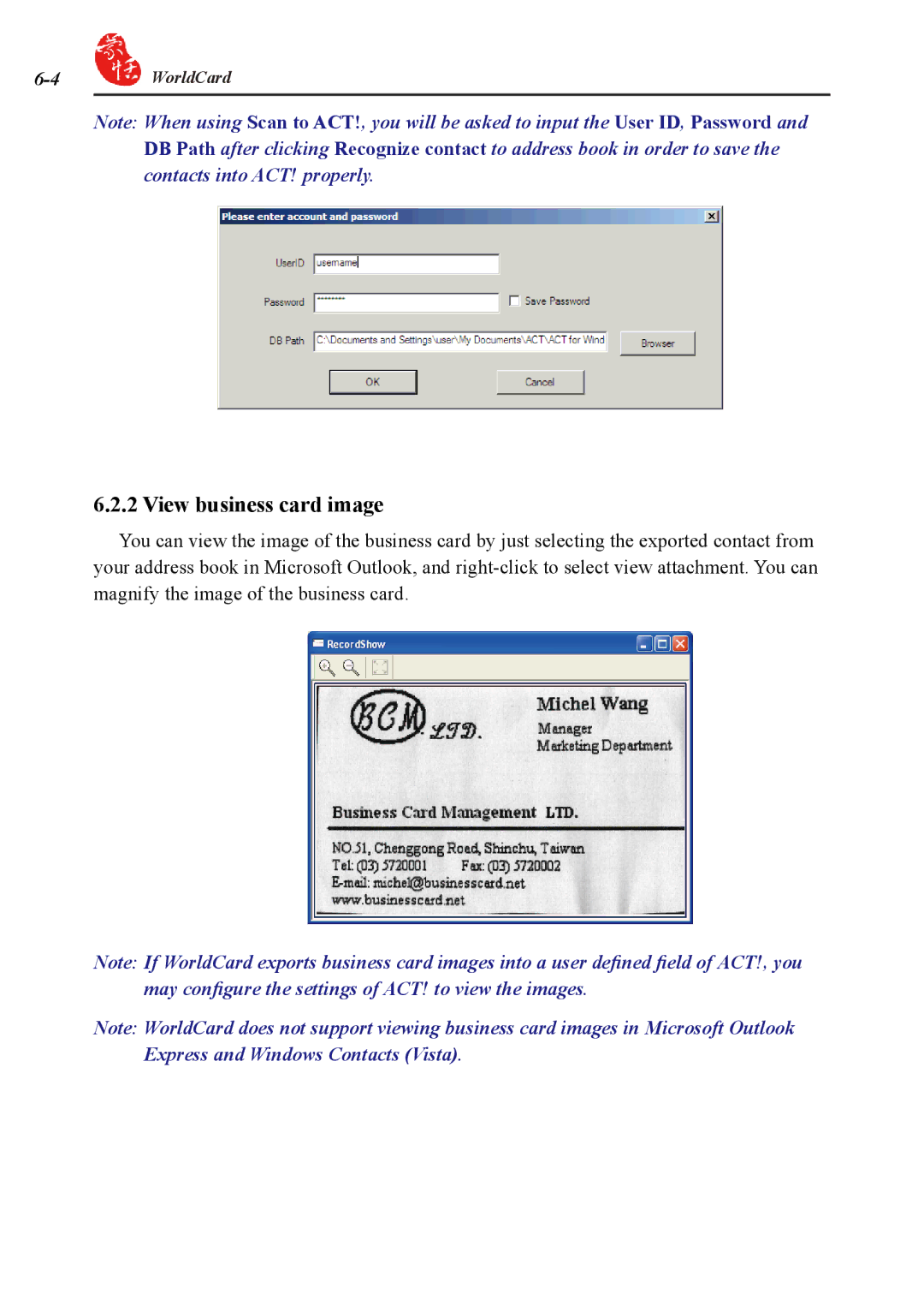 Penpower duet 2 user manual View business card image 