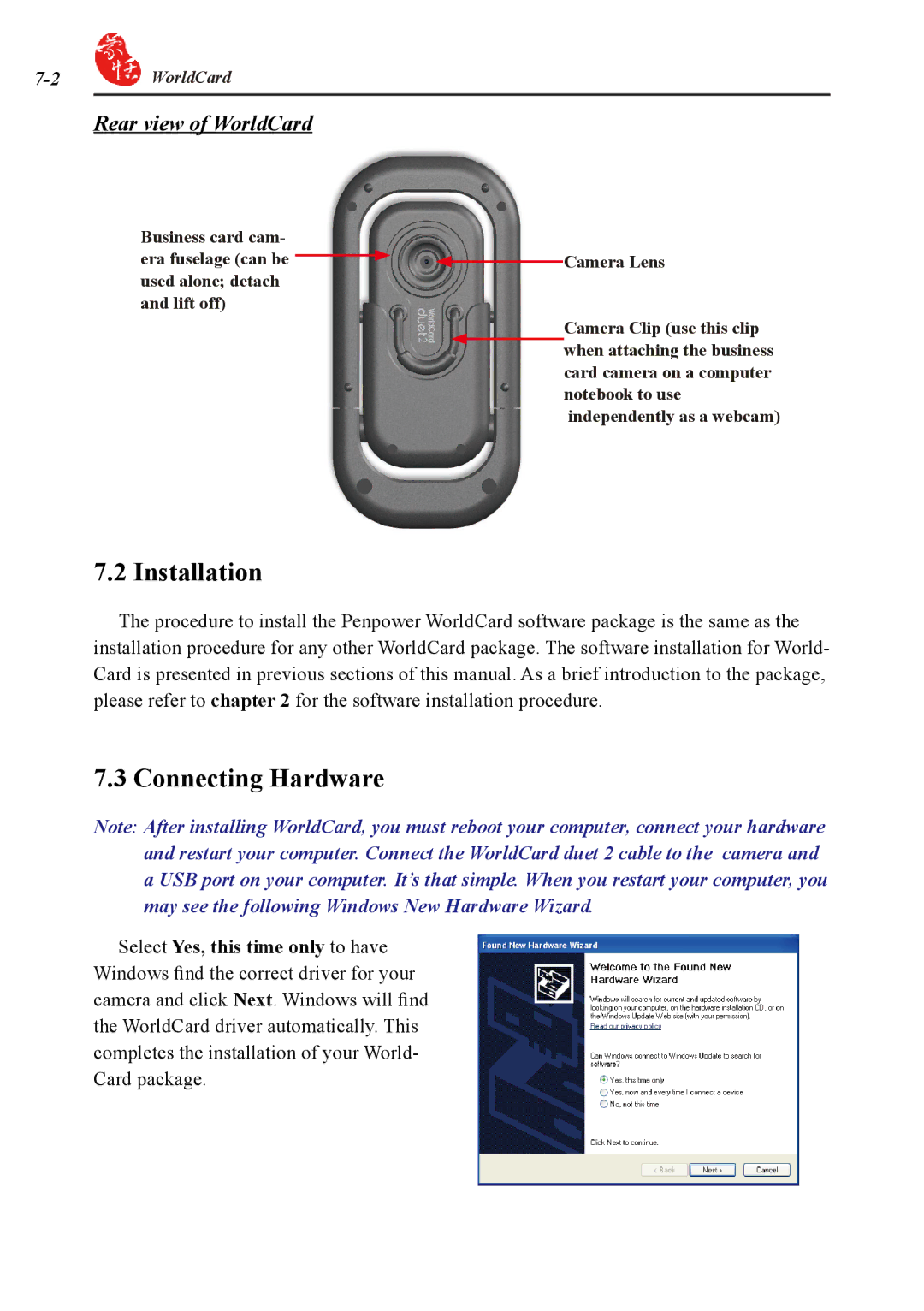 Penpower duet 2 user manual Installation, Connecting Hardware 