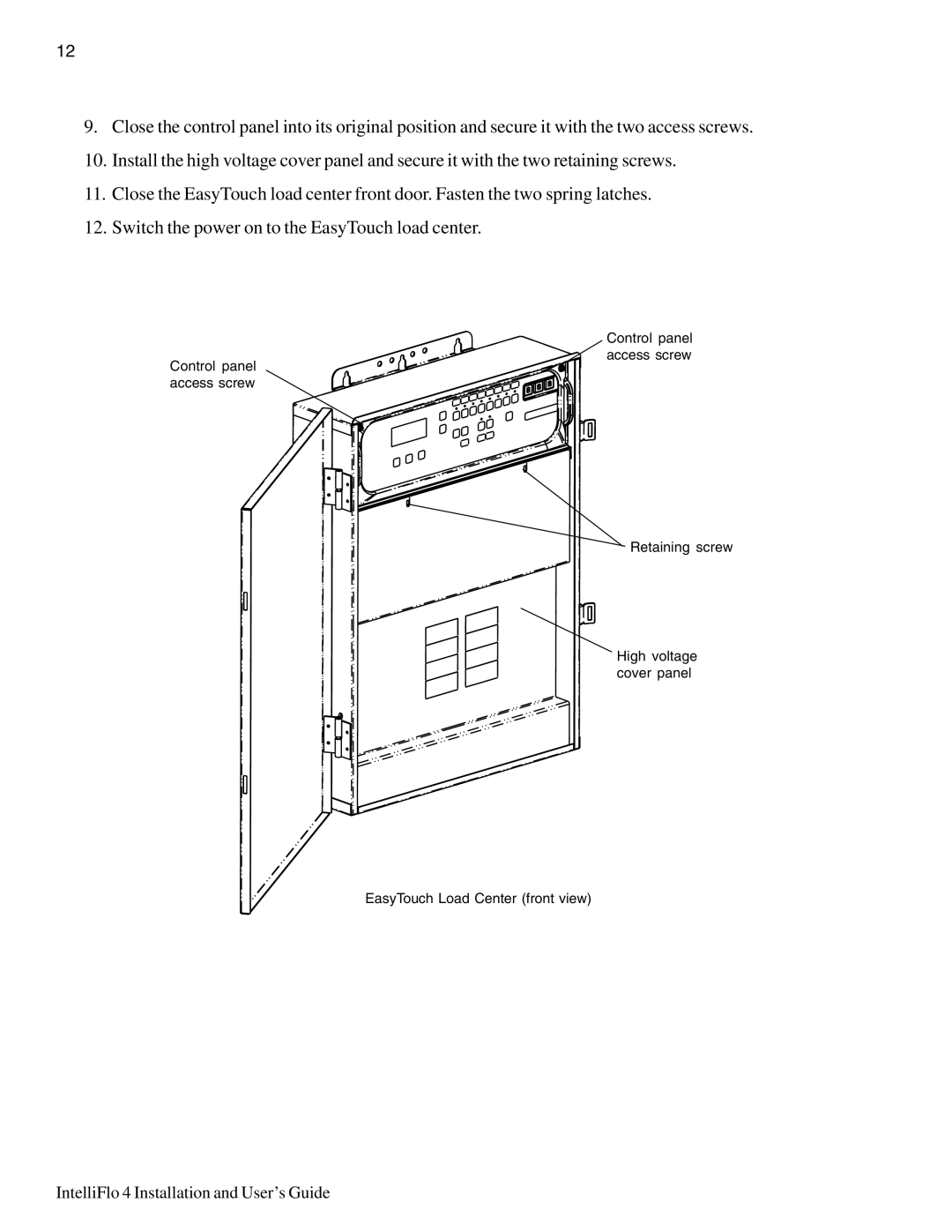 Pentair 100, 4 160 important safety instructions IntelliFlo 4 Installation and User’s Guide 