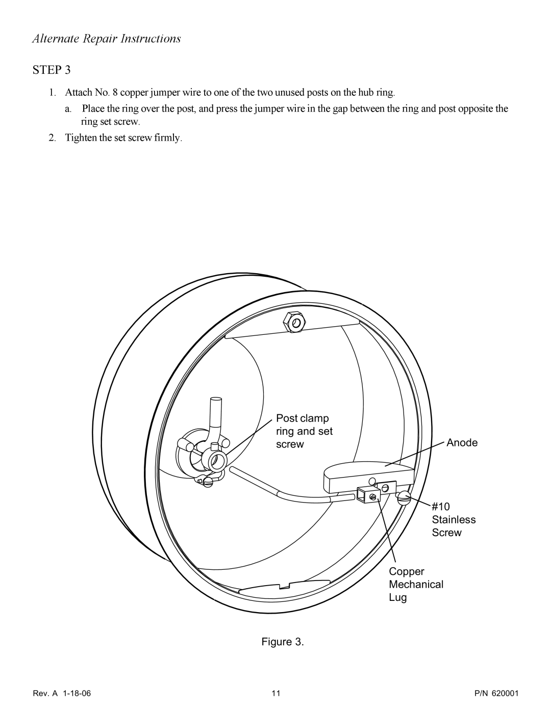 Pentair 620001 important safety instructions Lug 