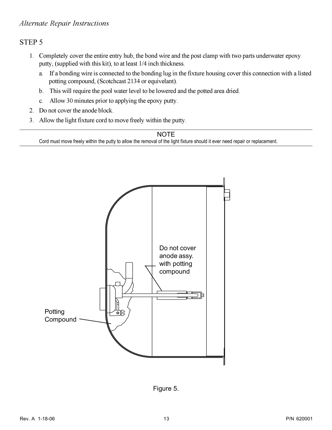 Pentair 620001 important safety instructions Hn-09-11-16-98 