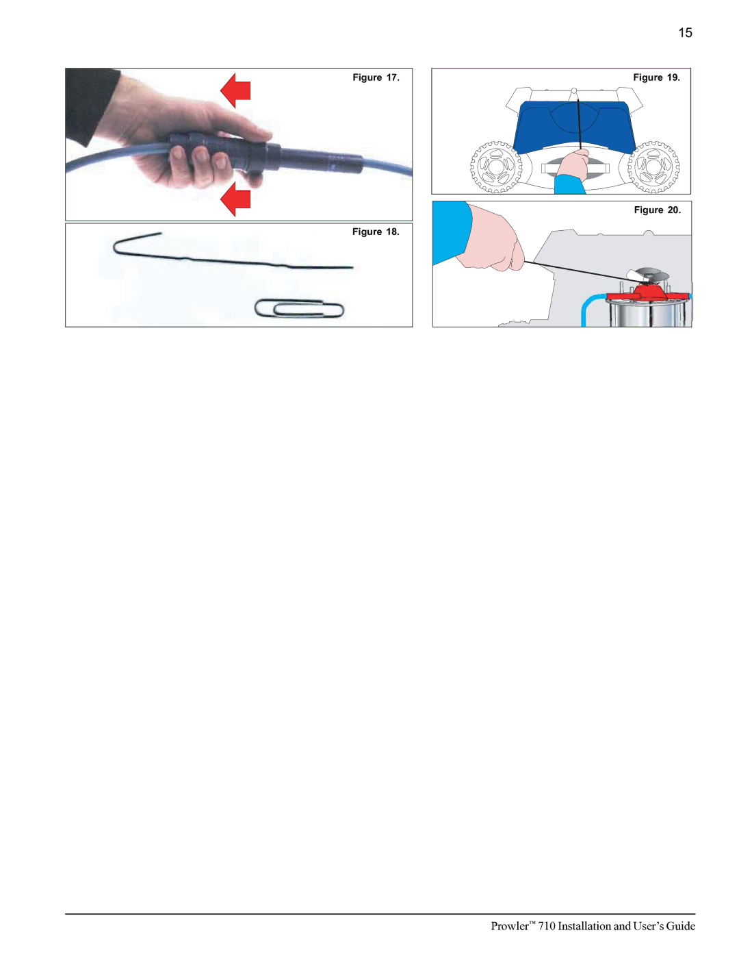 Pentair important safety instructions Prowler 710 Installation and User’s Guide 