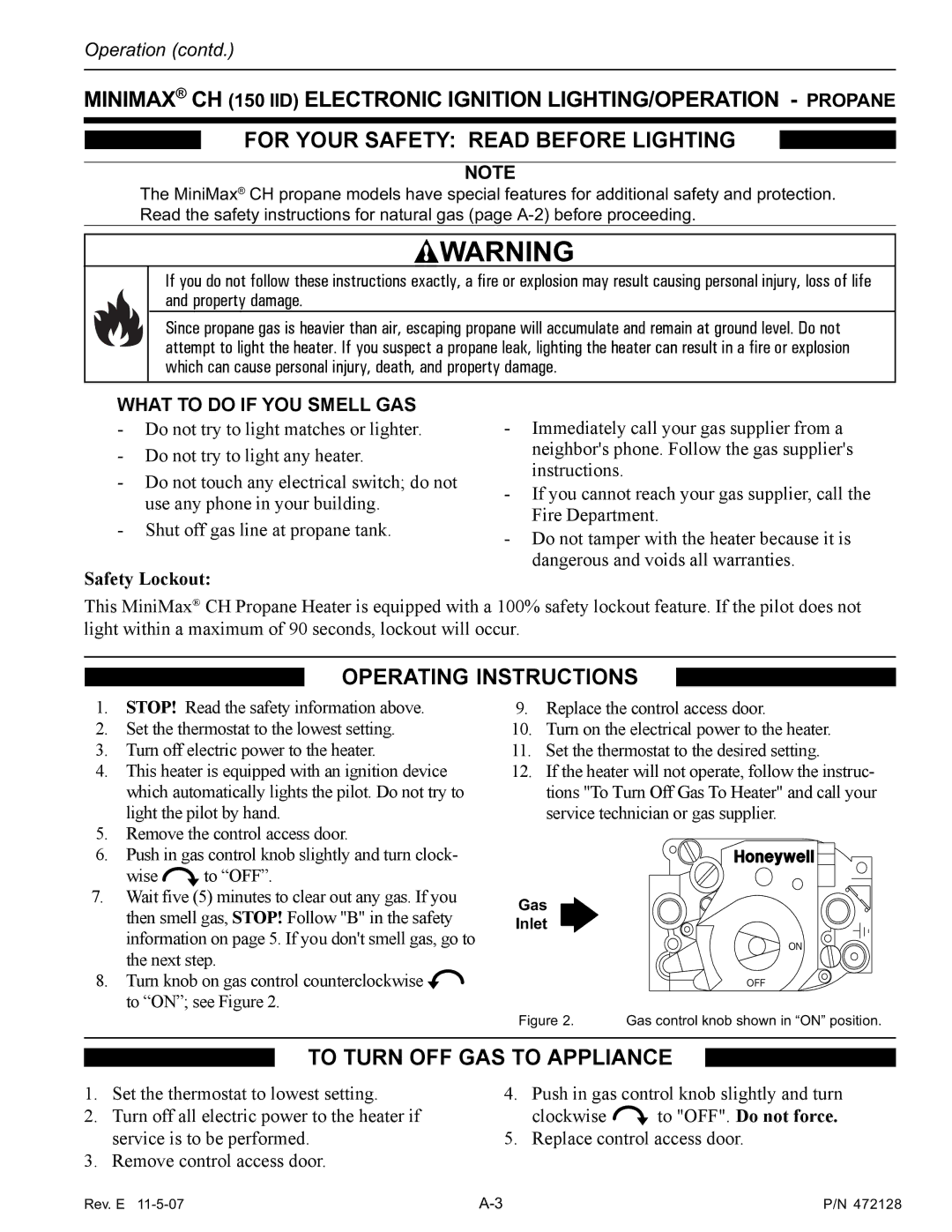 Pentair Hot Tub manual Operation contd, Safety Lockout 