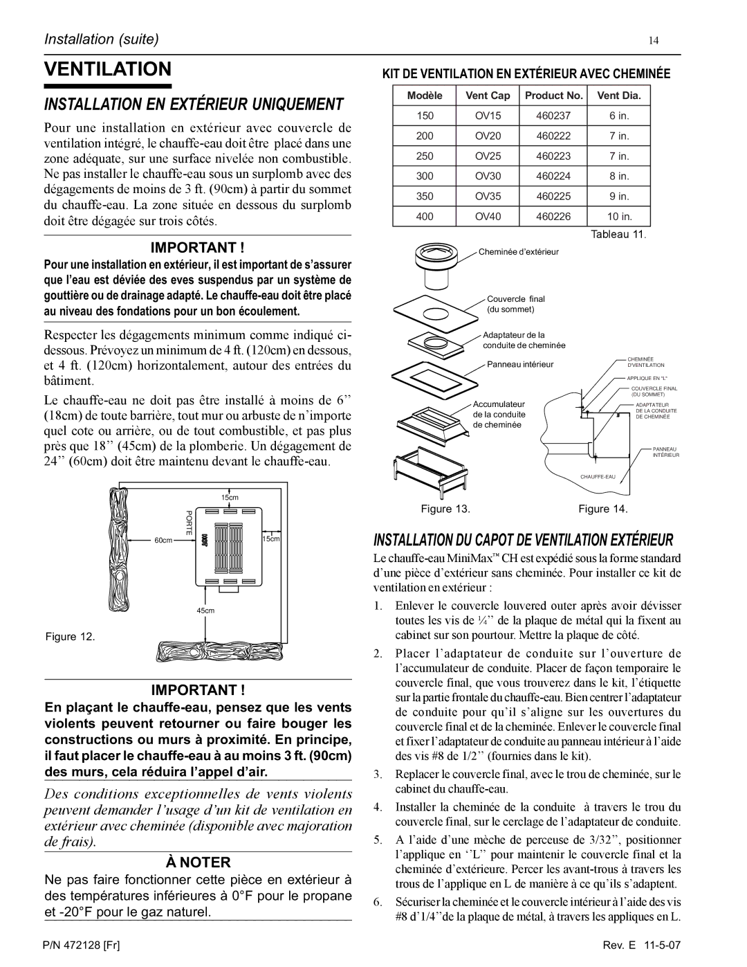 Pentair Hot Tub manual Installation EN Extérieur Uniquement 