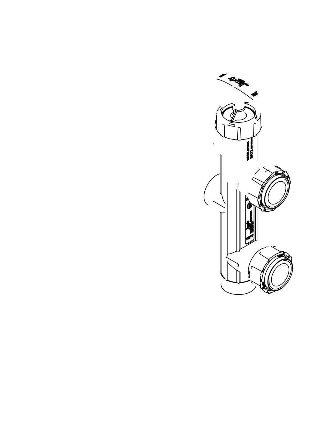 Pentair Slide Backwash Valve operation manual 