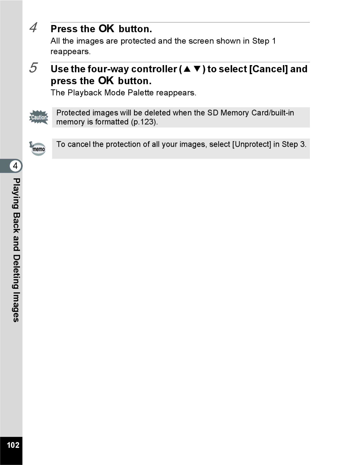 Pentax 14071 specifications 102 