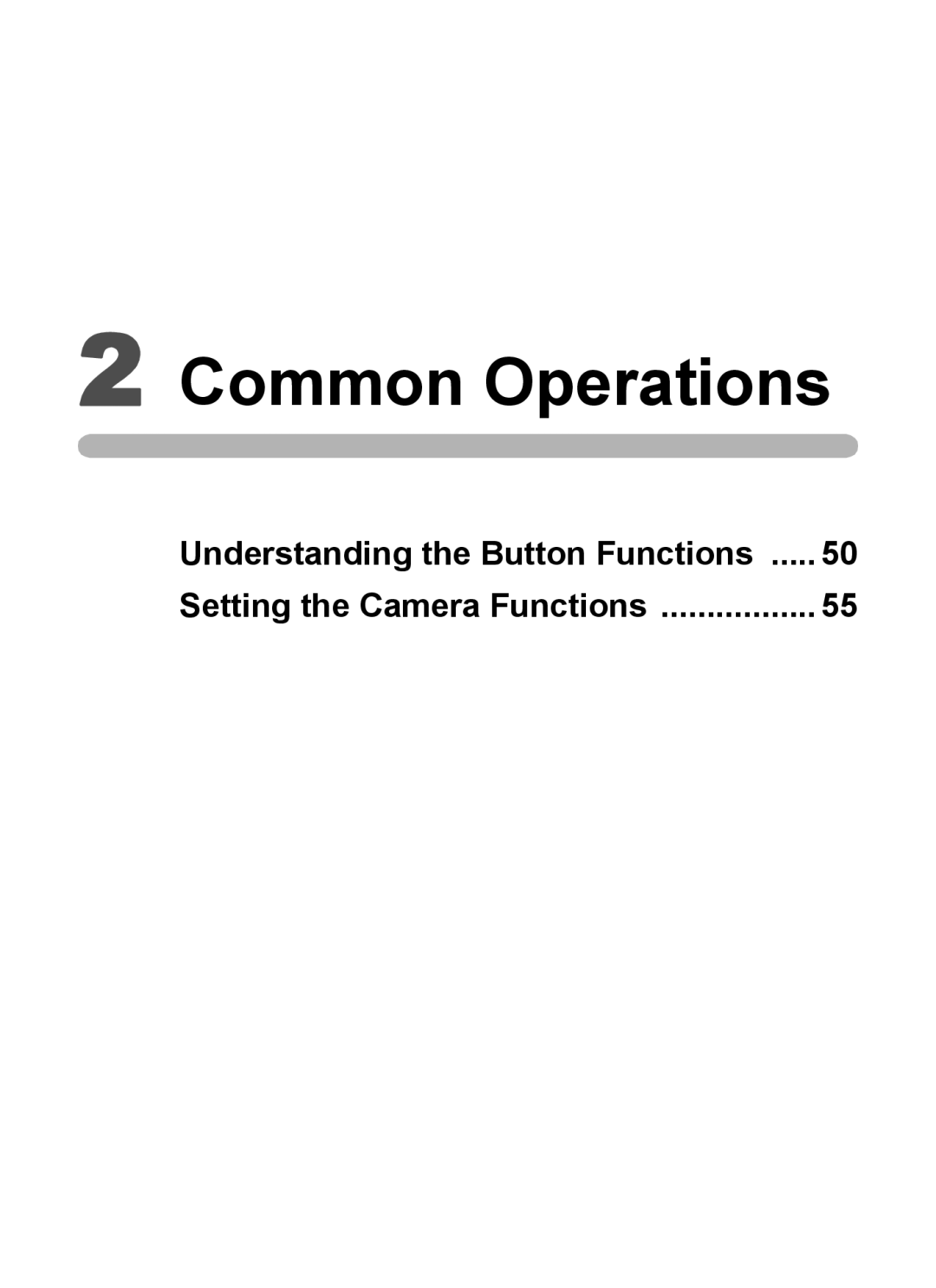 Pentax 15921 manual Common Operations 