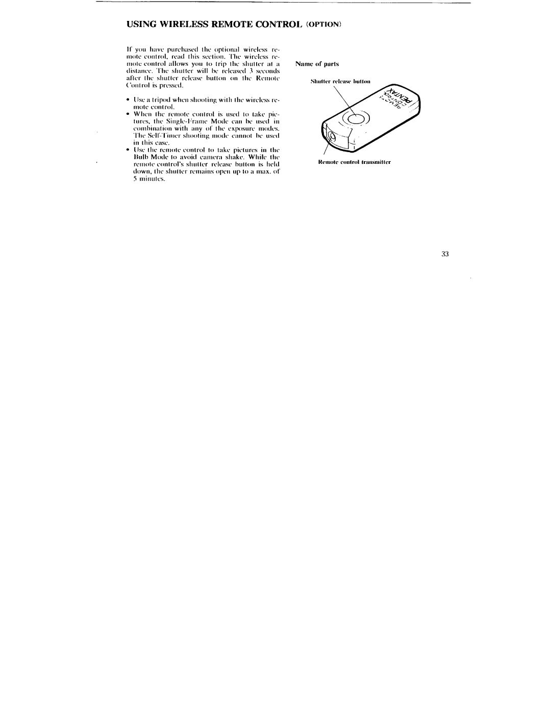 Pentax 160 DATE manual 