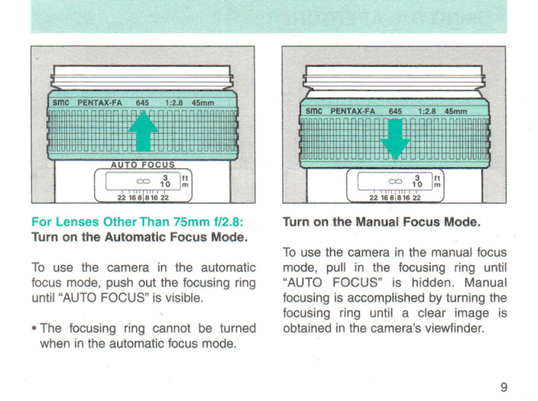 Pentax 22210, 26785 manual 