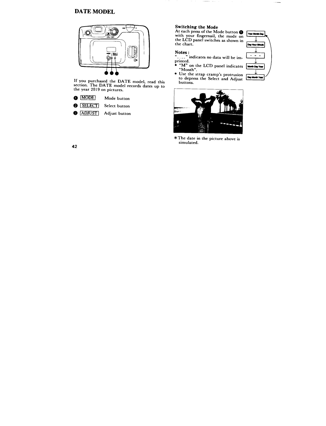 Pentax 928. 928DATE manual 