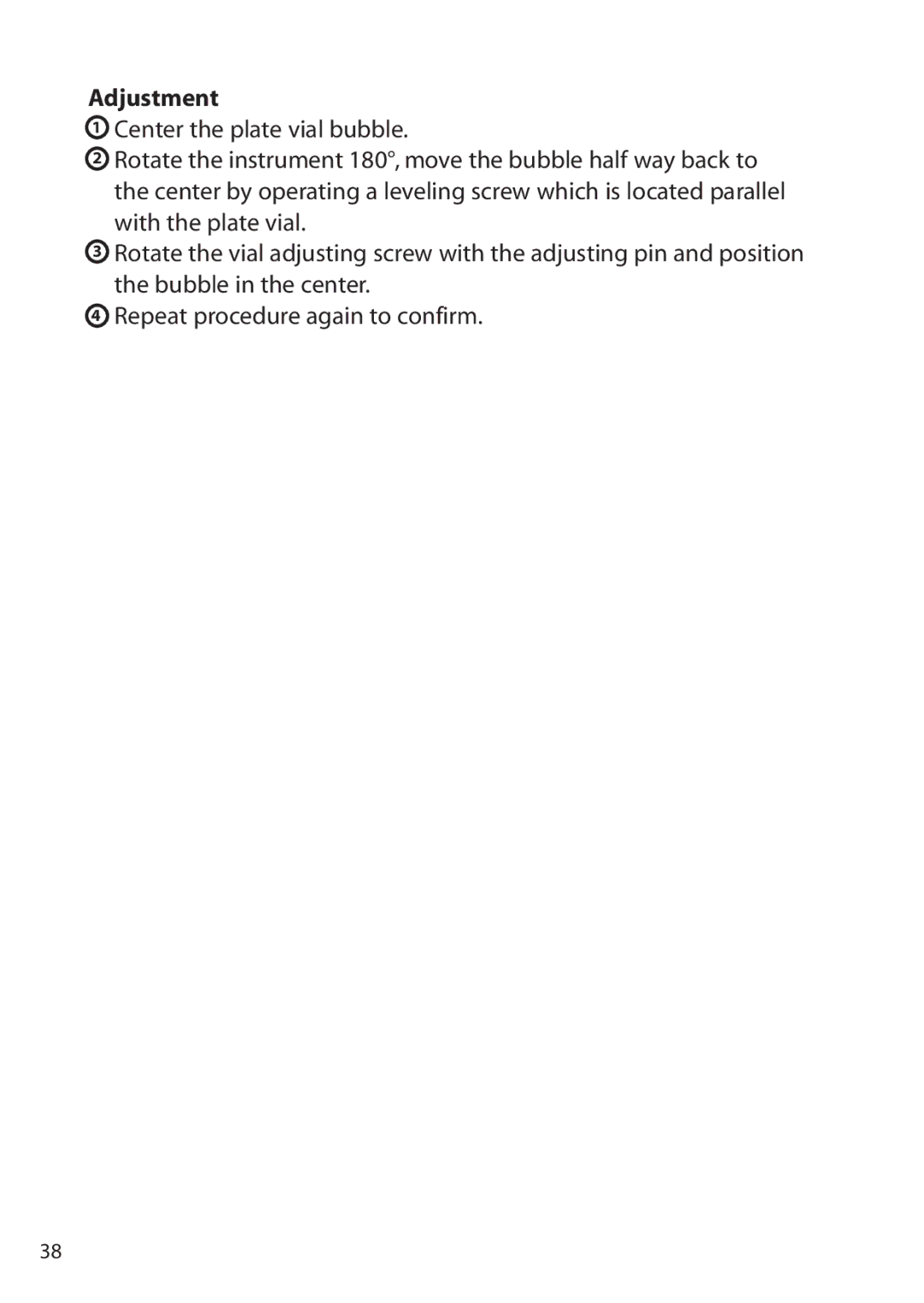 Pentax ETH-305, ETH-302, ETH-310 instruction manual Adjustment 