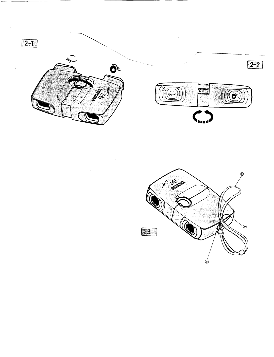 Pentax FB-9, FB-7 manual 