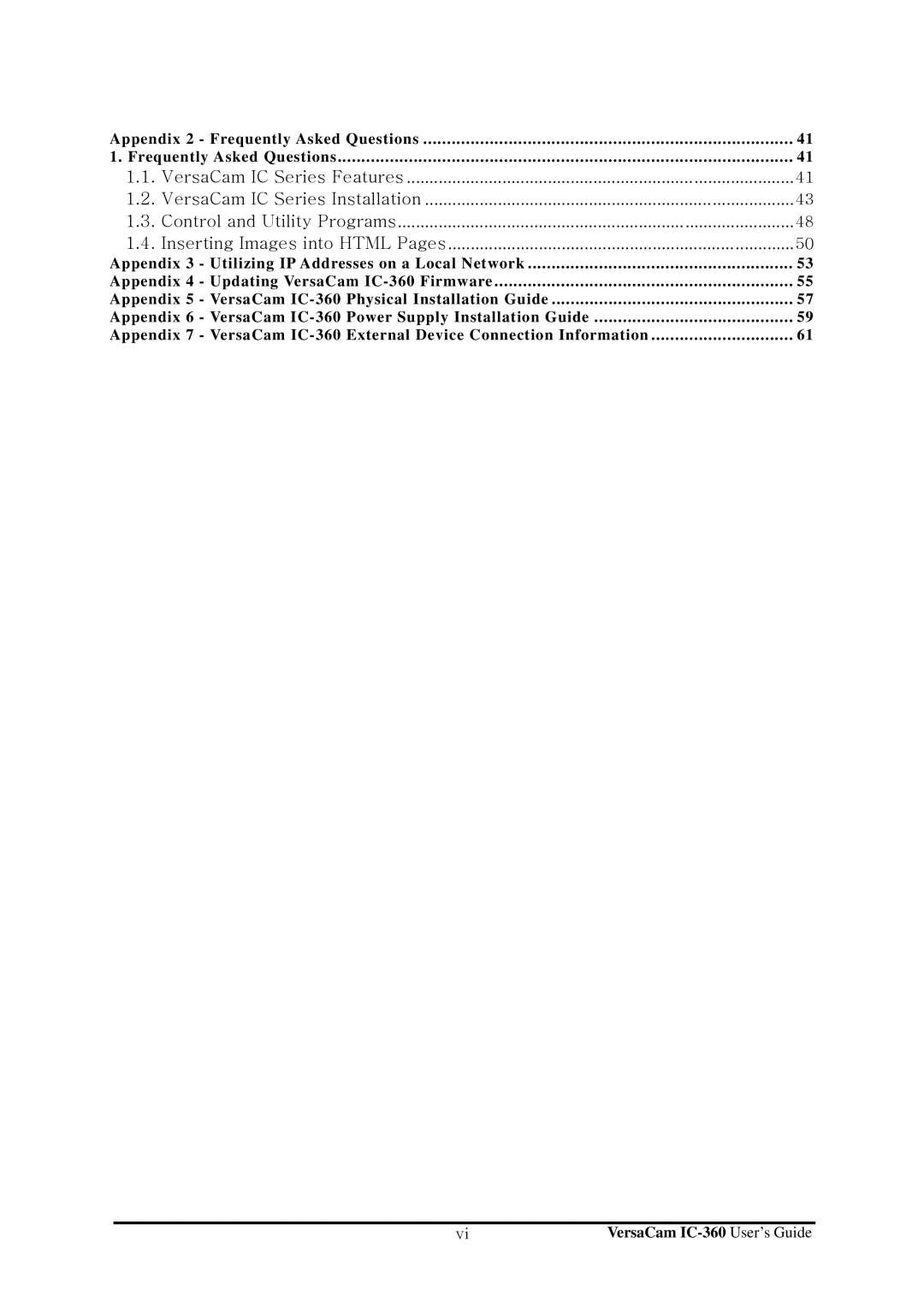 Pentax IC-360 manual Appendix 2 Frequently Asked Questions 