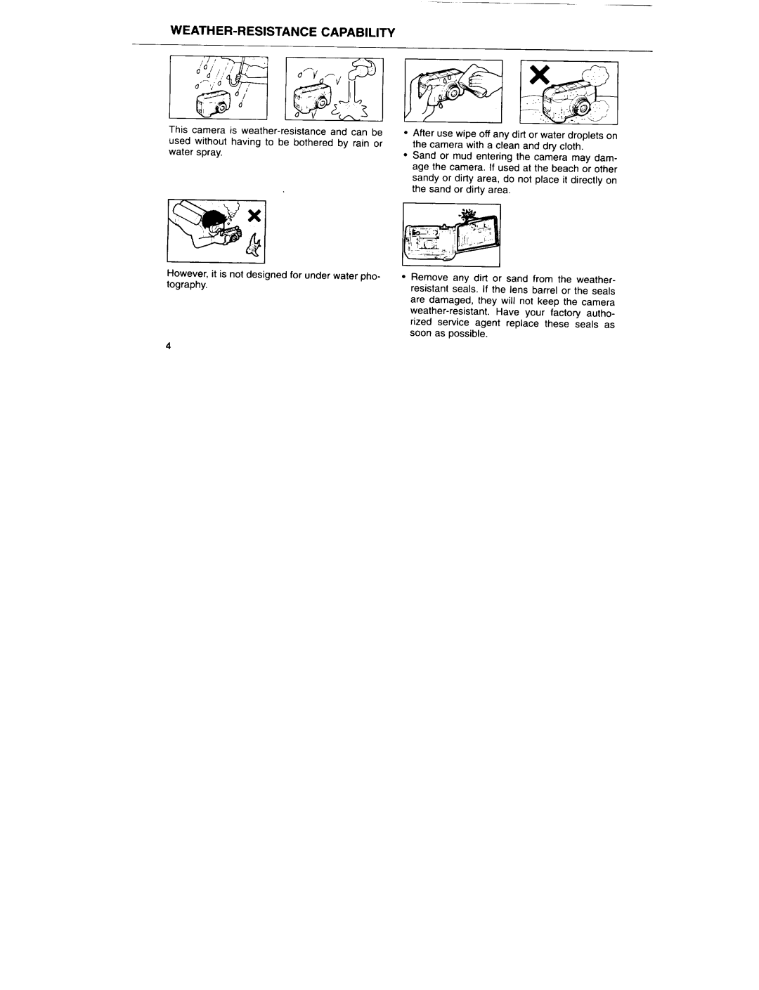 Pentax IQZcom95WR manual 