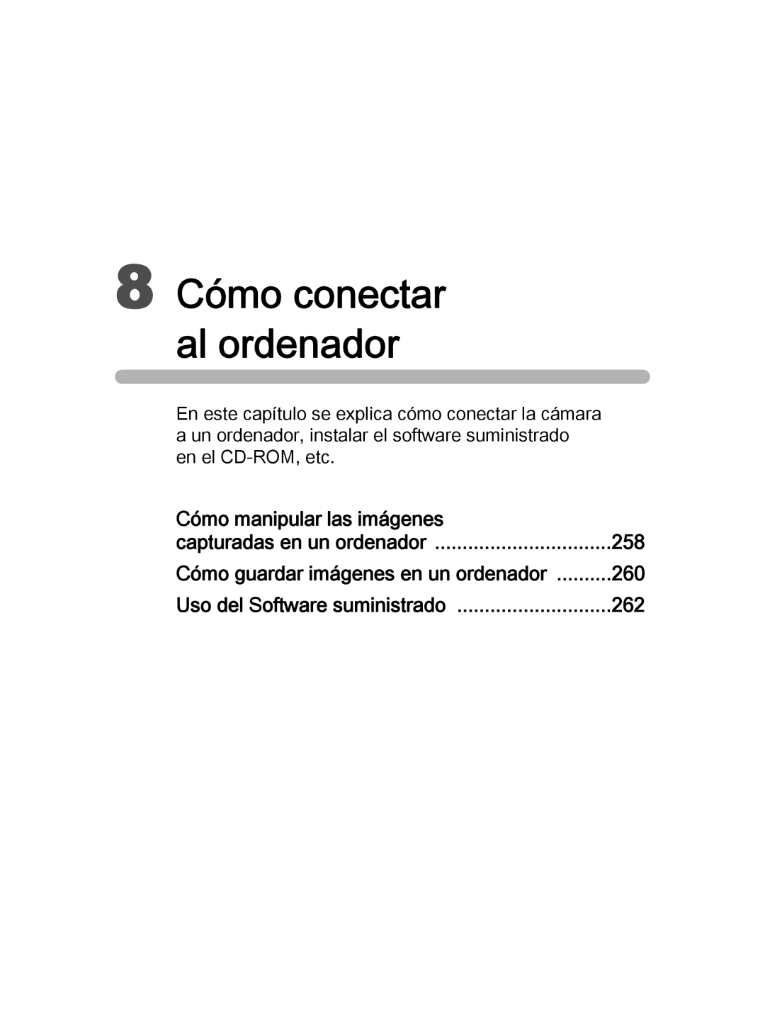 Pentax K-30 manual Cómo conectar al ordenador, Cómo guardar imágenes en un ordenador 