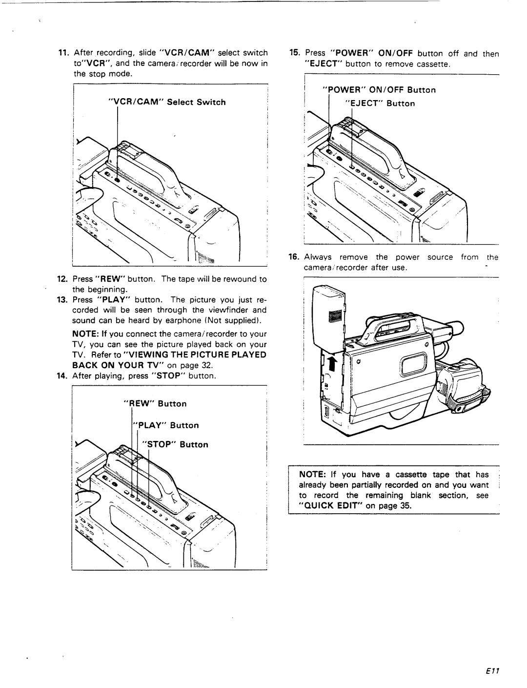 Pentax PV-C78A manual 