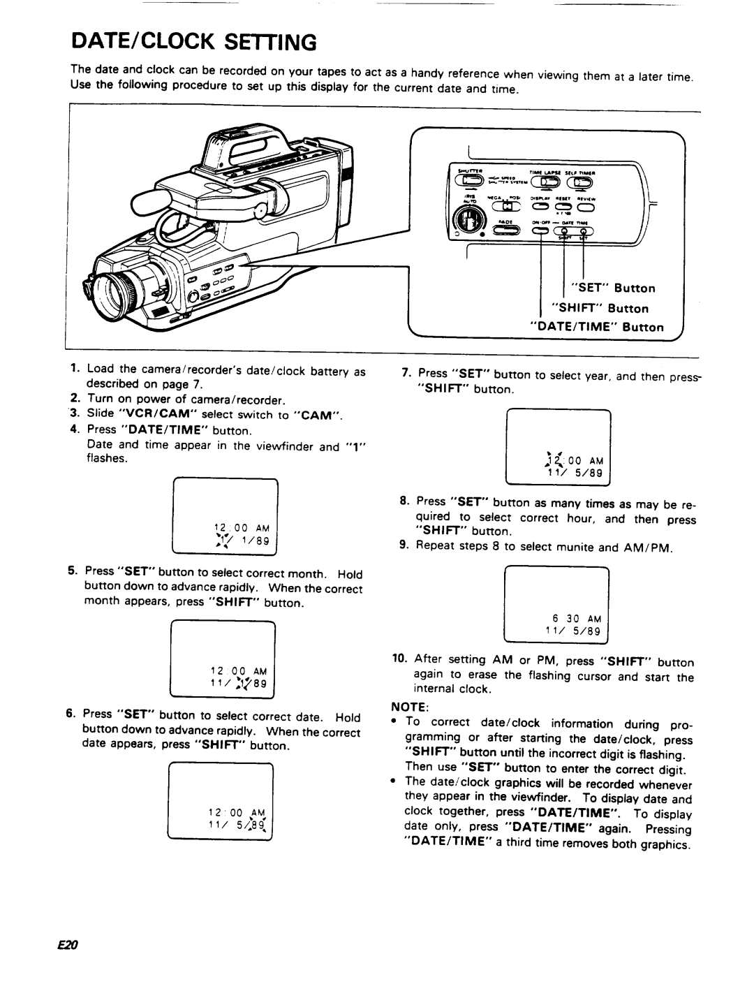 Pentax PV-C78A manual 