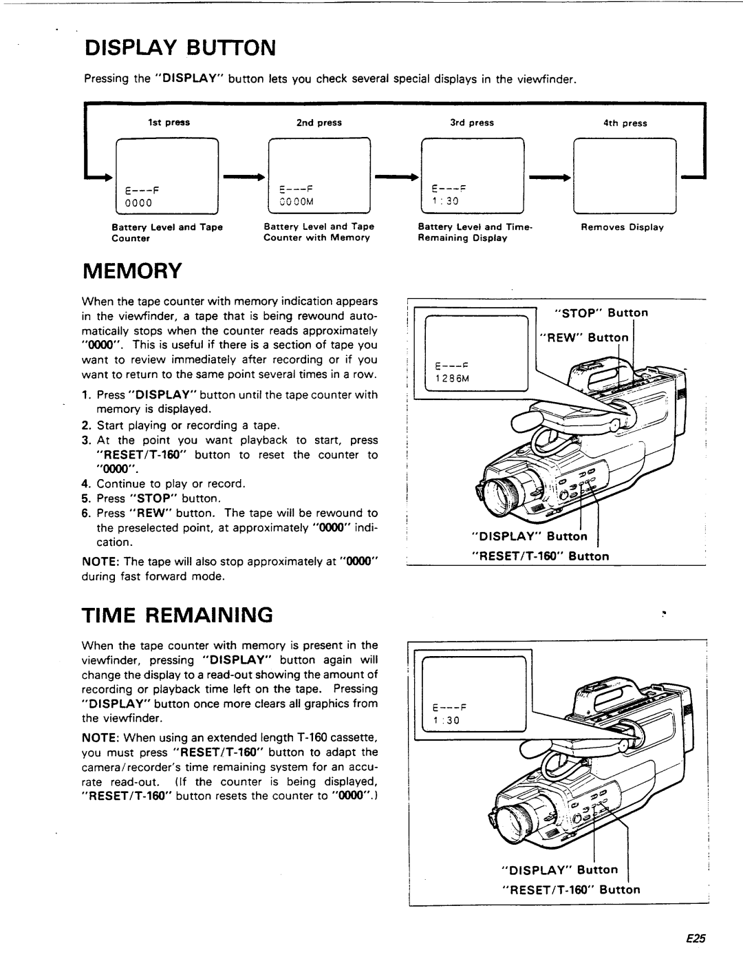 Pentax PV-C78A manual 