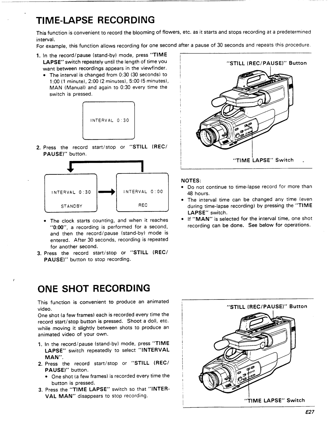 Pentax PV-C78A manual 