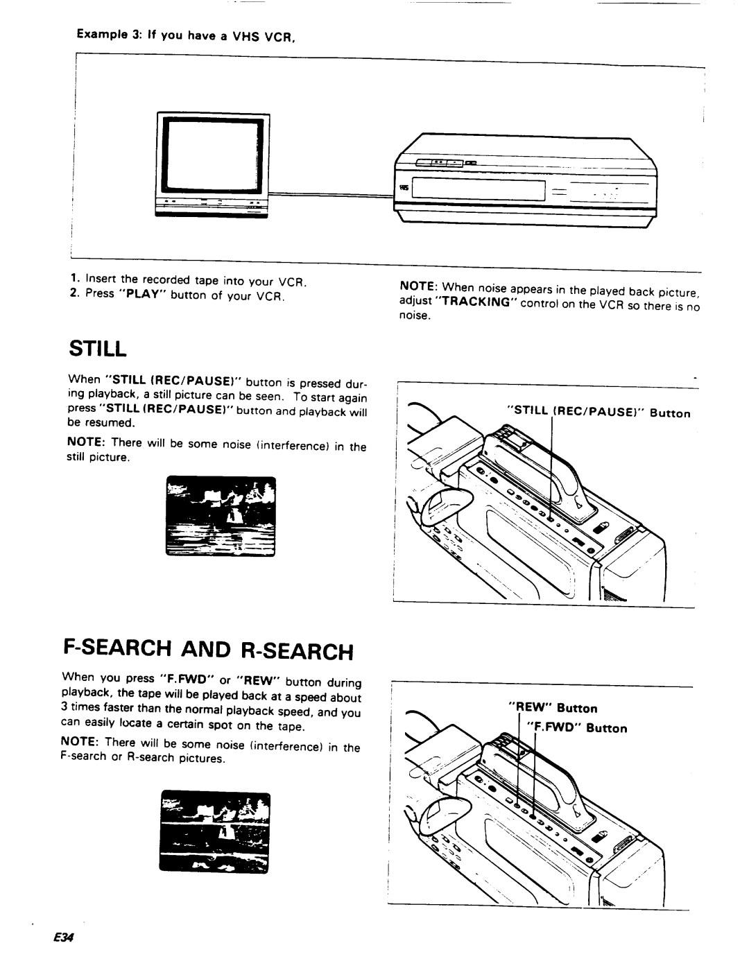 Pentax PV-C78A manual 