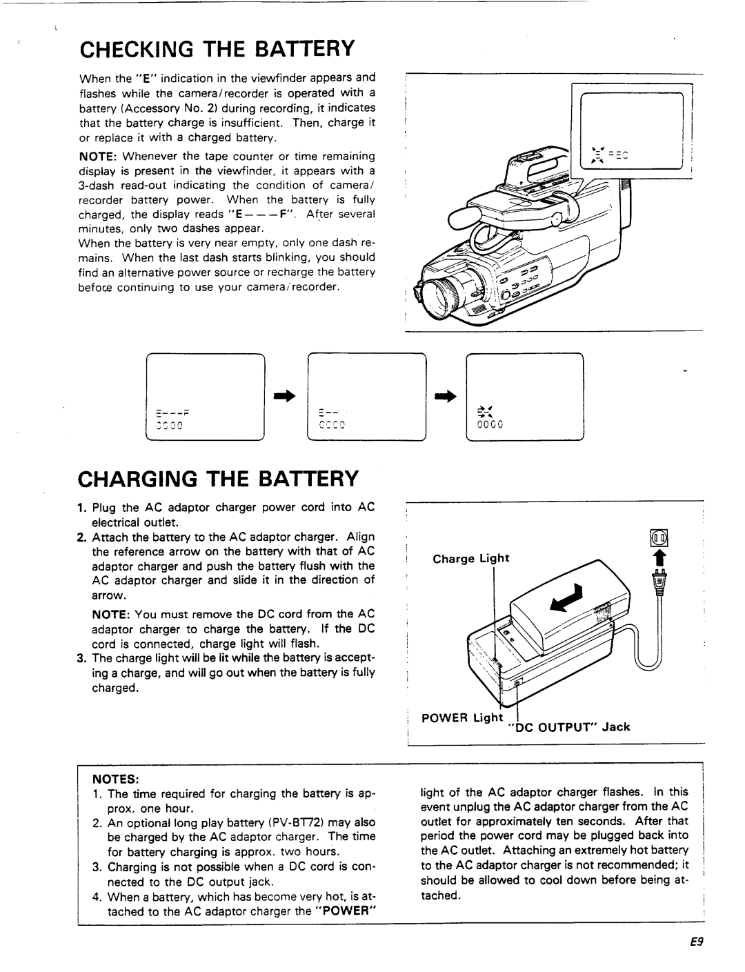 Pentax PV-C78A manual 