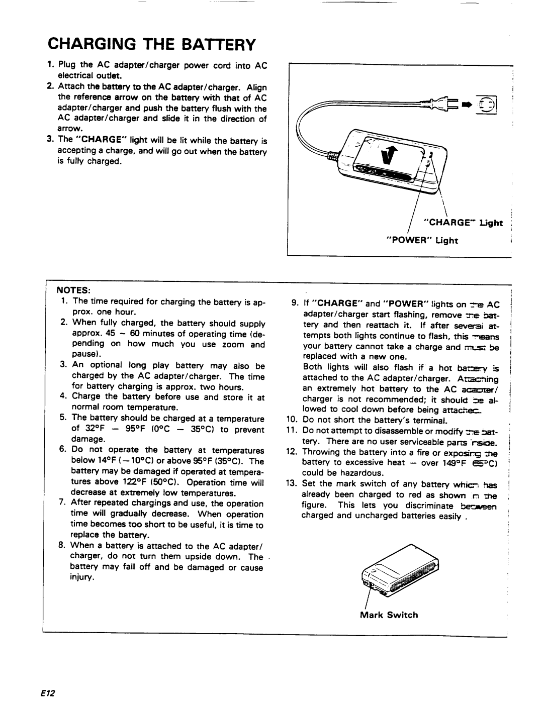 Pentax PV-C909A manual 